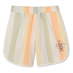Kenzo - Happy Sweet Striped Shorts | Pale yellow