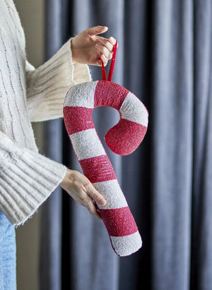 Bloomingville - Christmas Ornaments: Candy Canes | Red