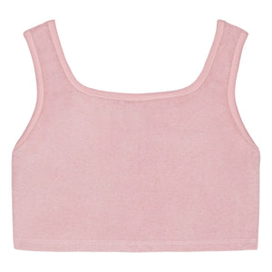 We Are Kids - Aria Organic Cotton Sponge Crop Top | Soft Pink