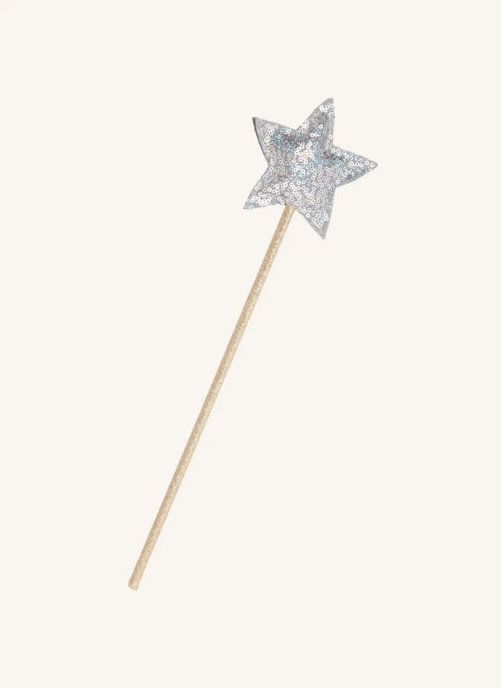 Mimi & Lula - Sparkly Fairy Wand | Silver