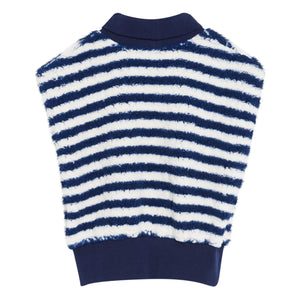 Bellerose - Anne Marinière Knitted Sweater | Navy Blue