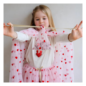 Mimi & Lula - Pink Surprise Hearts Cloth Bag