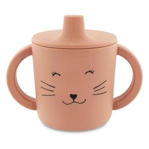 Trixie - Mrs. Cat Silicone Training Cup | Pink