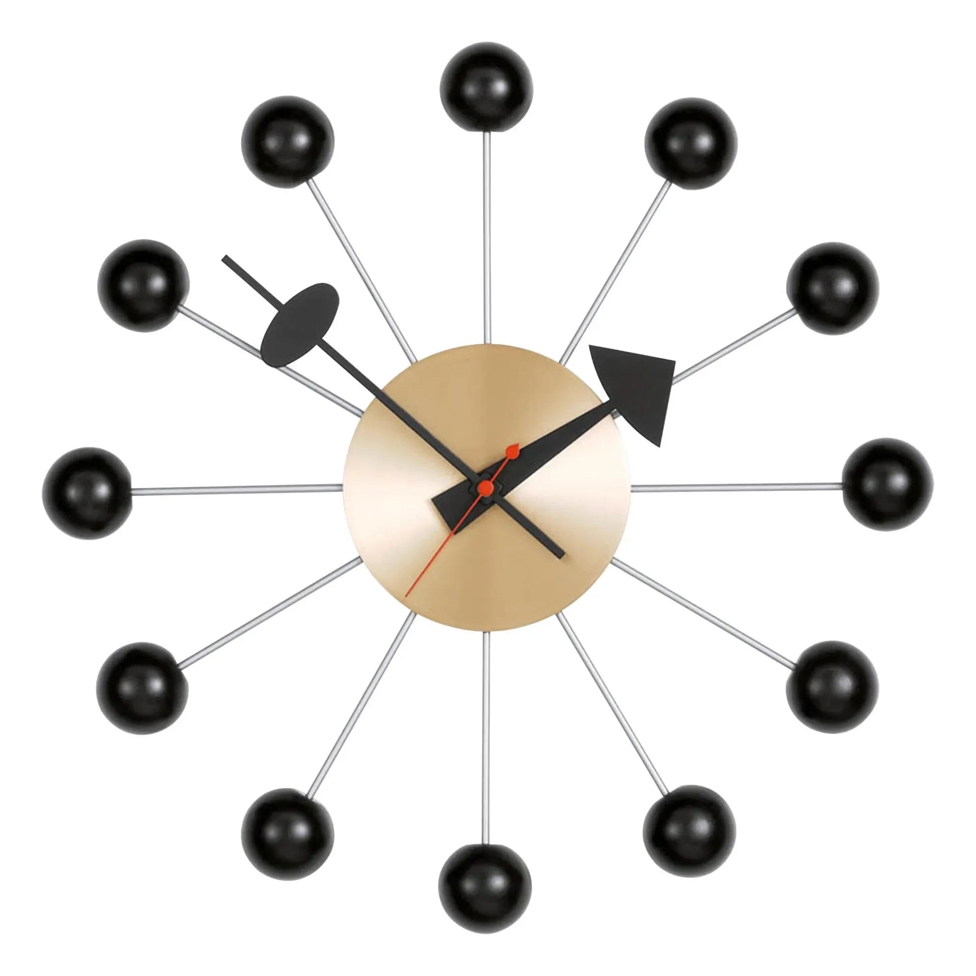 Vitra - Wall Clocks - Ball Clock George Nelson, 1948-1960 | Black