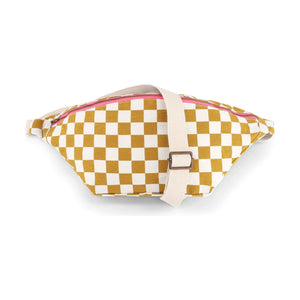 Rose in April - Fabric Waist Bag | Caramel