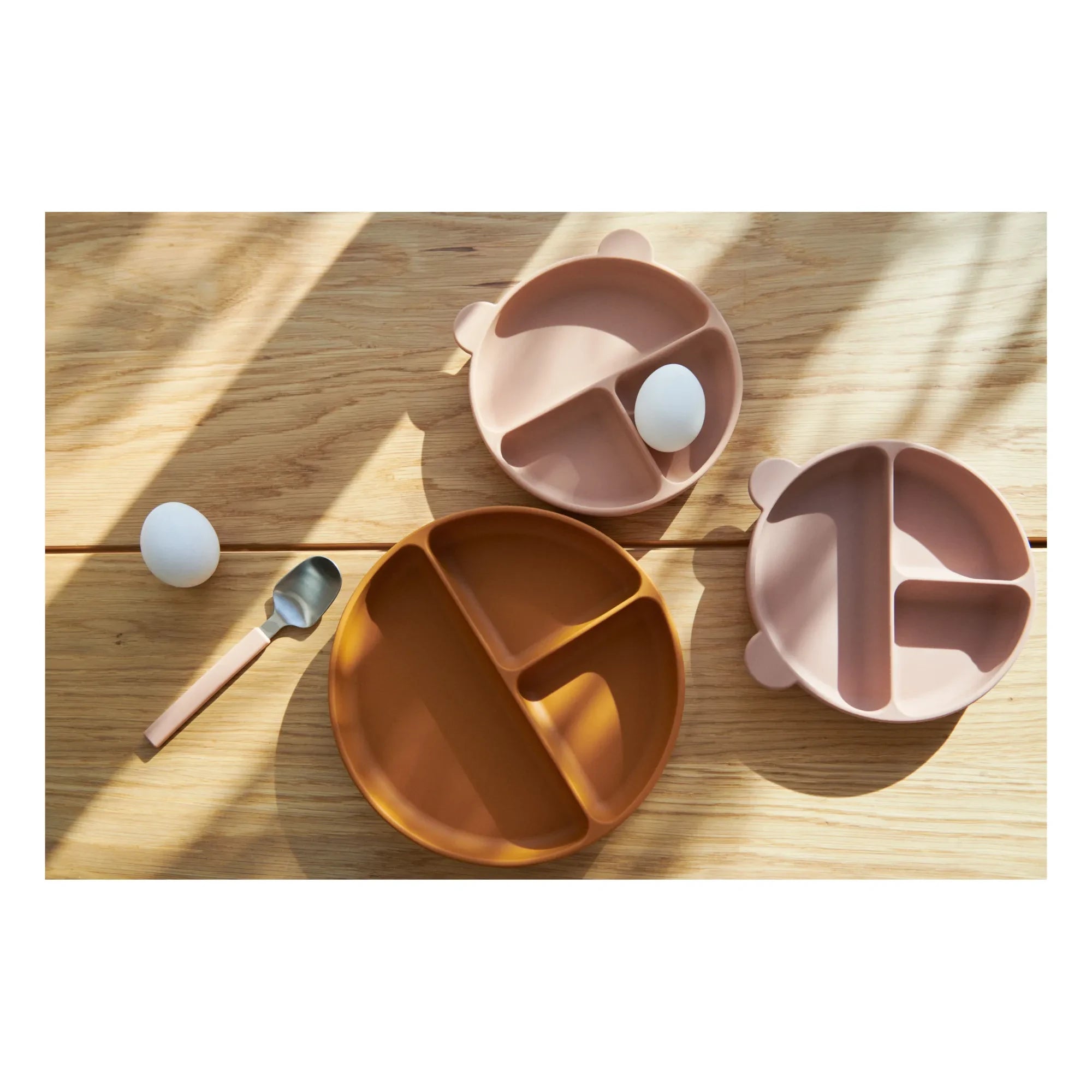 Liewood - Connie Silicone Bowls - Set of 2 | Dusty Pink
