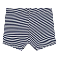 Petit Bateau - Magic Striped Swimsuit Shorts | Navy Blue