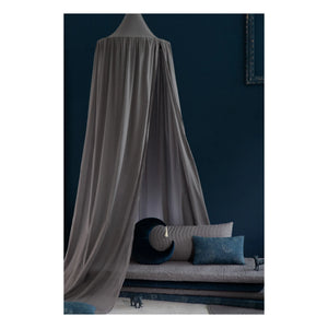 Nobodinoz - Vera Organic Cotton Bed Canopy | Gray