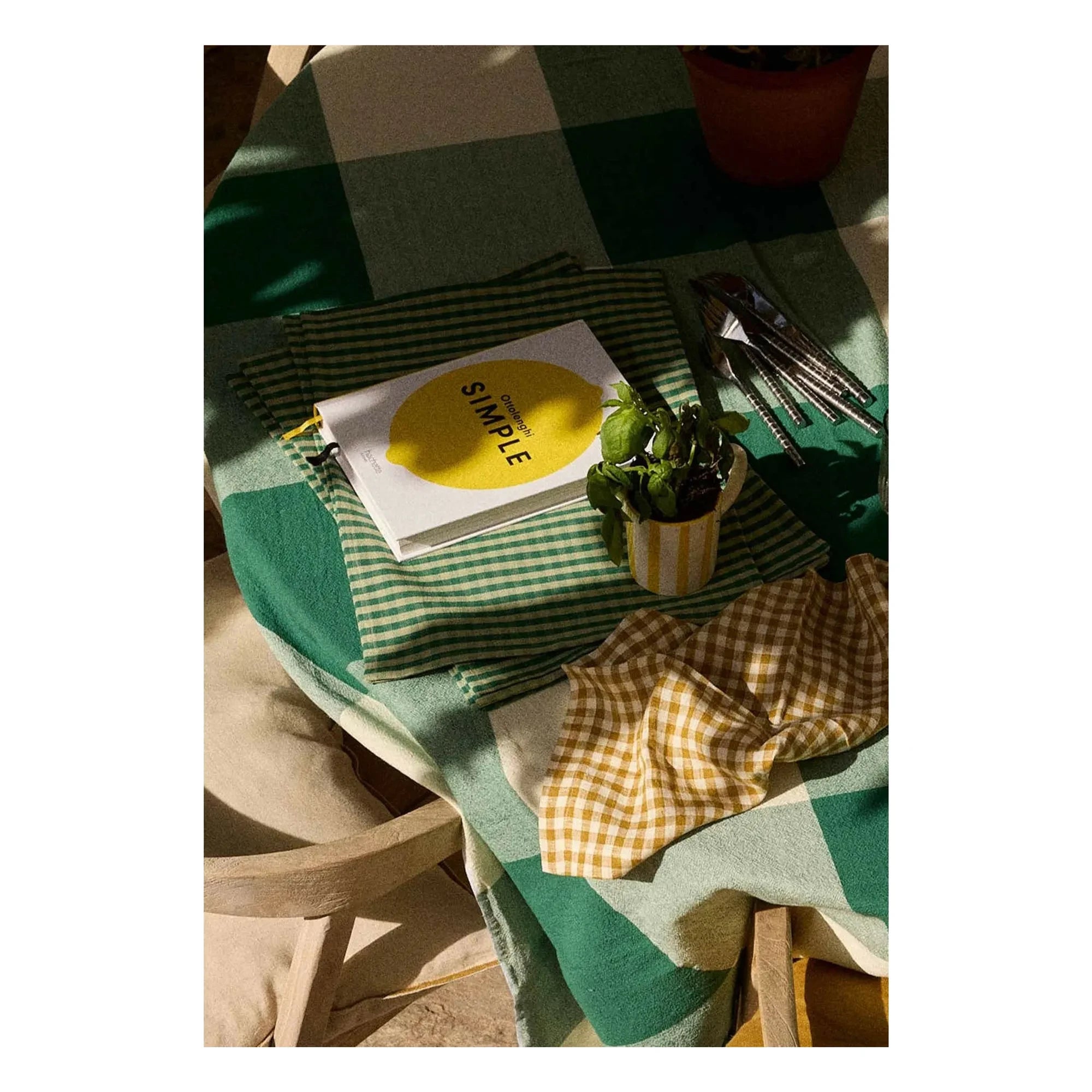 Gabrielle Paris - Vichy Placemat | Mint Green