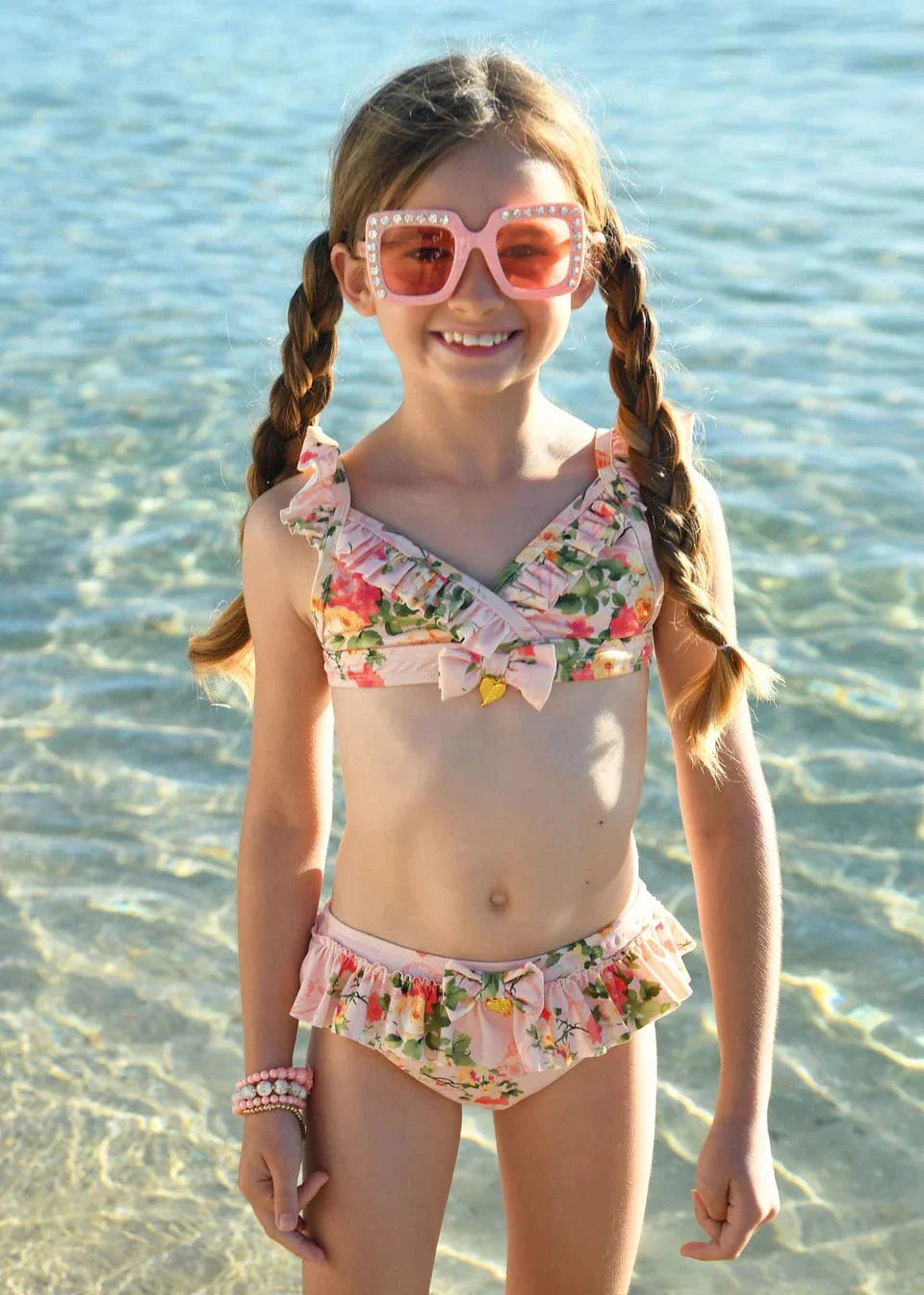 Angels Face Girls Algarve Primrose Bikini in Pink