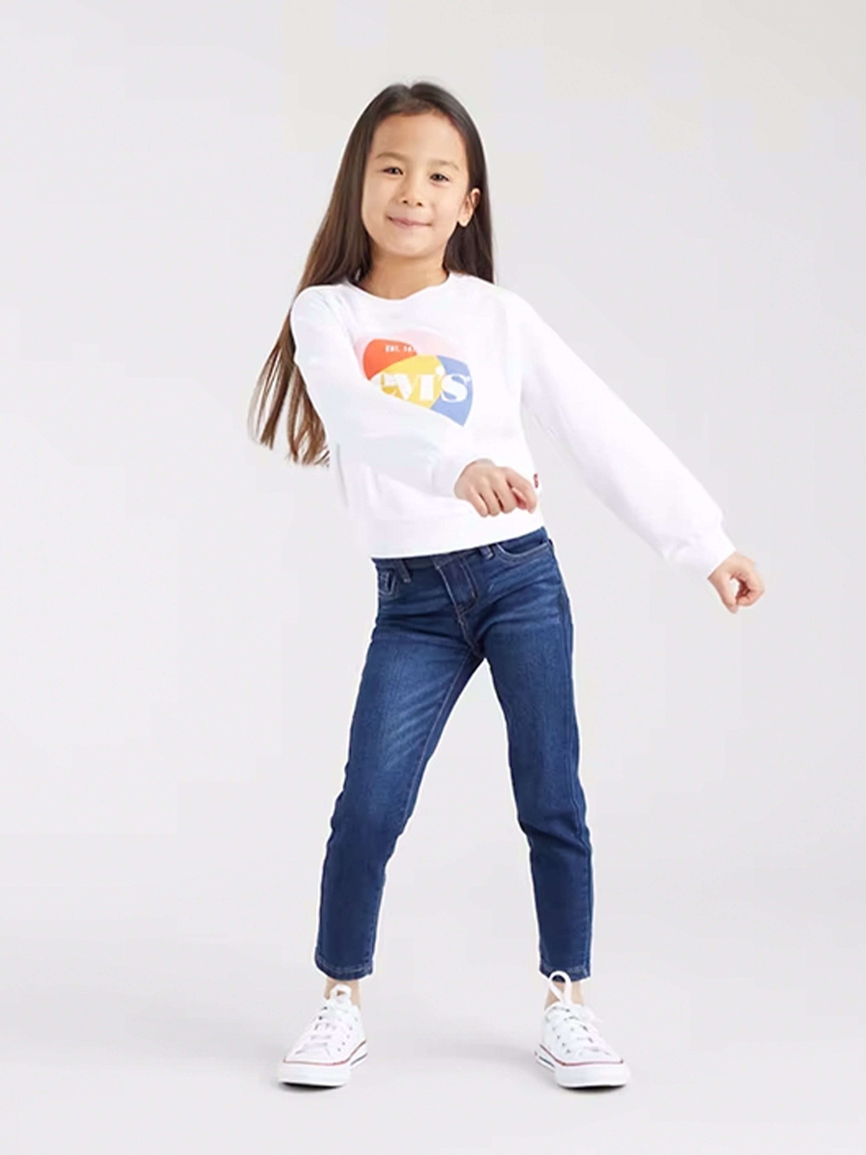 Levi's Girls 710 Super Skinny Jeans in Blue