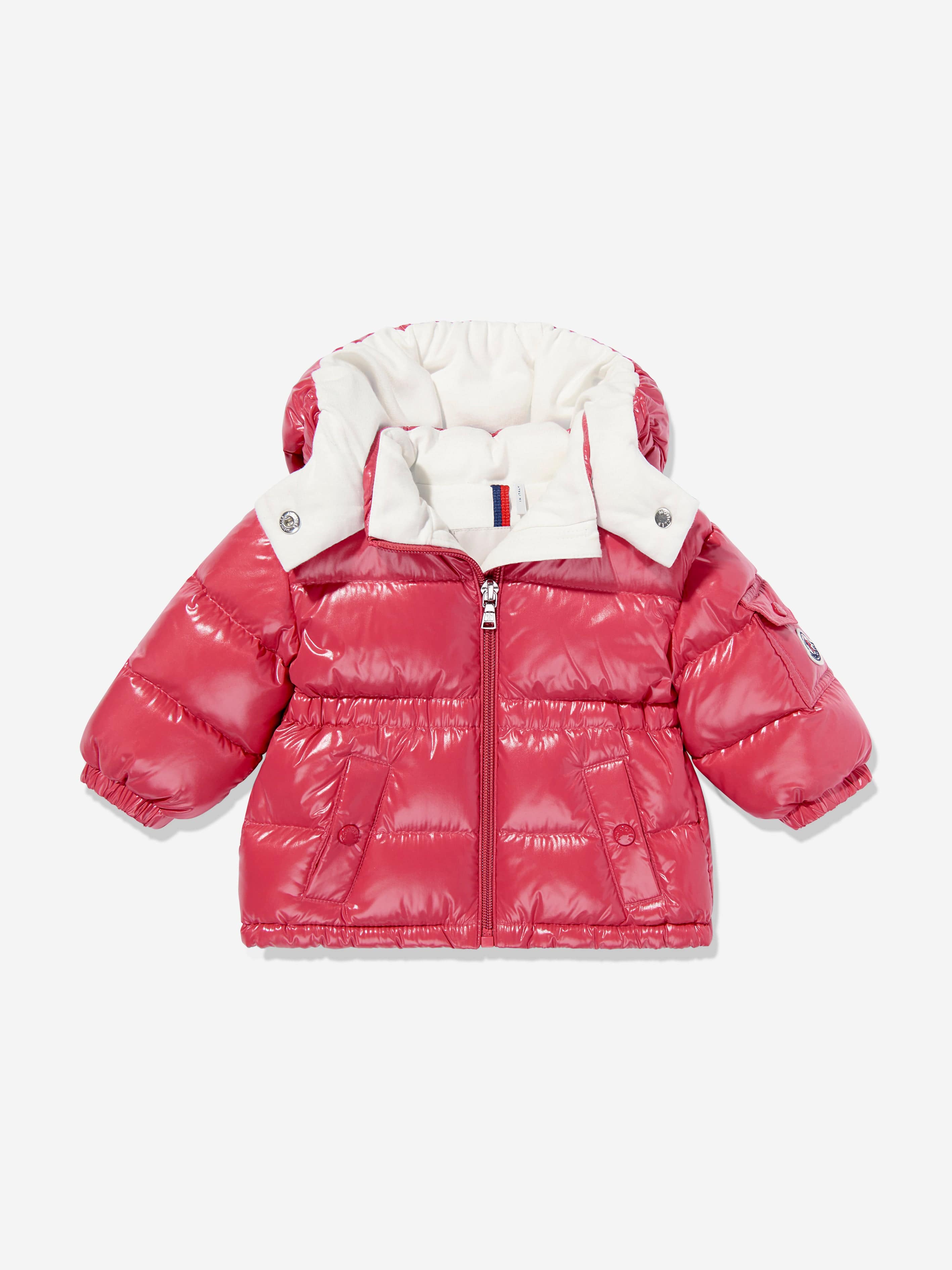 Moncler Enfant Baby Girls Maire Down Padded Jacket in Pink