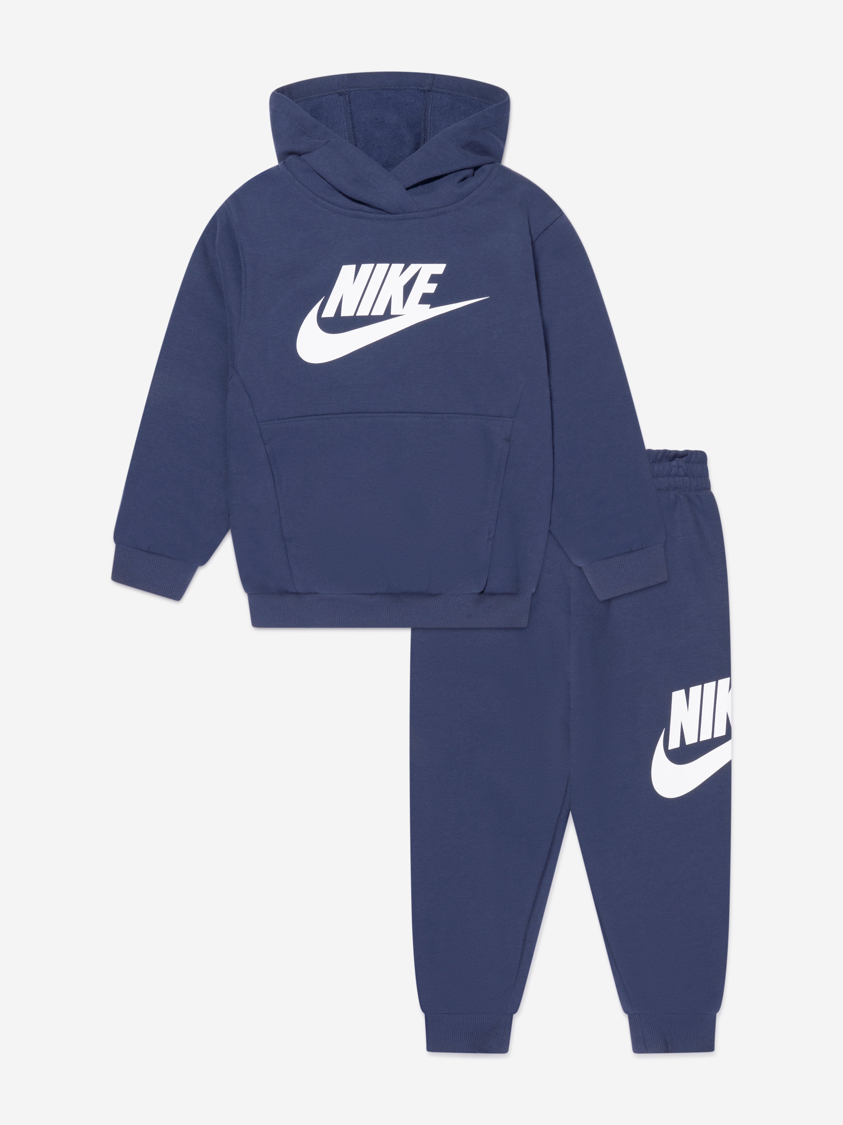 Nike Kids Club Fleece Tracksuit in Navy