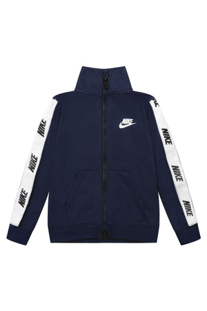 Nike Boys NSW Logo Tracksuit in Navy