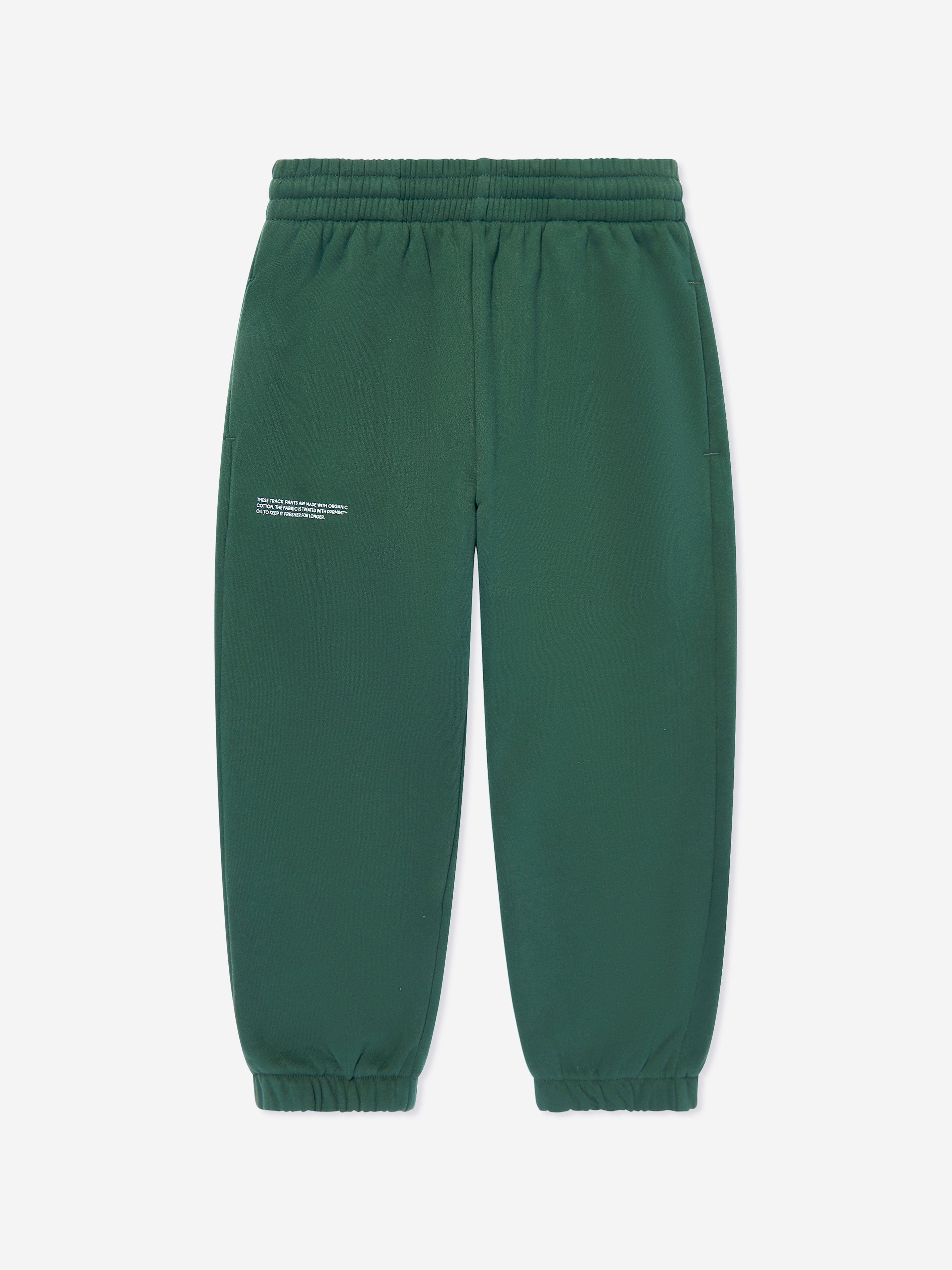 PANGAIA Kids 365 Midweight Track Pants in Green