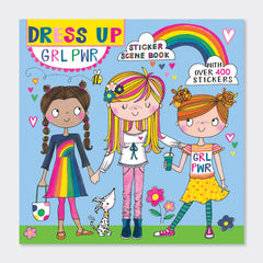 Rachel Ellen - Grl Pwr Sticker Scene Colouring and Activity Book