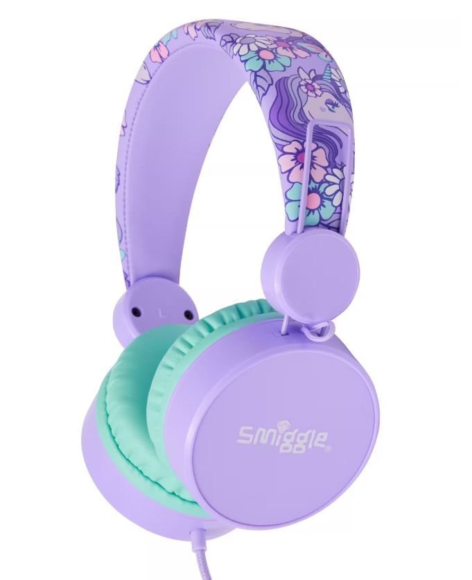 Smiggle - Hi There Kablolu Kulaküstü Kulaklık-Dinossi