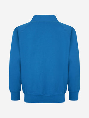 Zeco Kids School Sweatshirt Cardigan in Blue