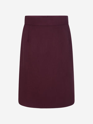 Zeco Girls School Pencil Skirt in Maroon