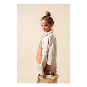 birinit - Claudine Collar Blouse Organic Cotton | Russet