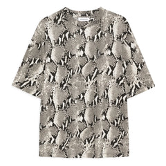 Anine Bing - Avi Python T-Shirt | Gray