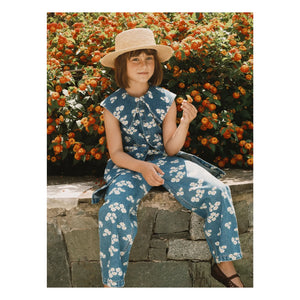 Tinycottons - Jean Marguerites | Blue
