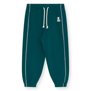 The New Society - TNS Logo Flexible Jogger Pants | Green