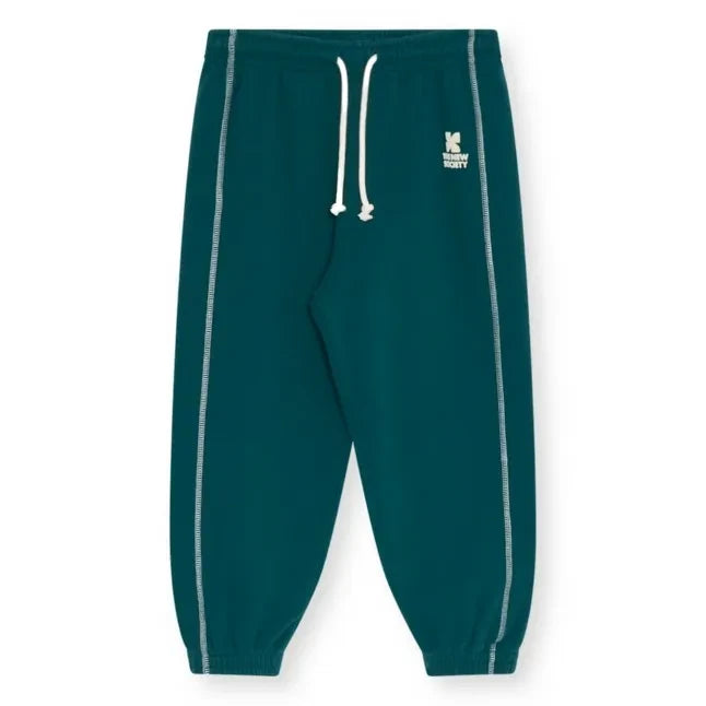 The New Society - TNS Logo Flexible Jogger Pants | Green