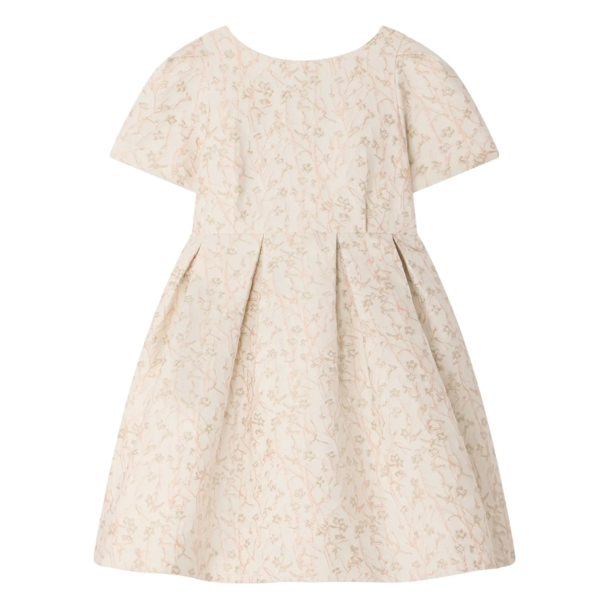 Bonpoint - Lilibet Fleurie Embroidered Dress | Ecru