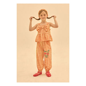 Jelly Mallow - Aladdin Plaid Pants | Yellow