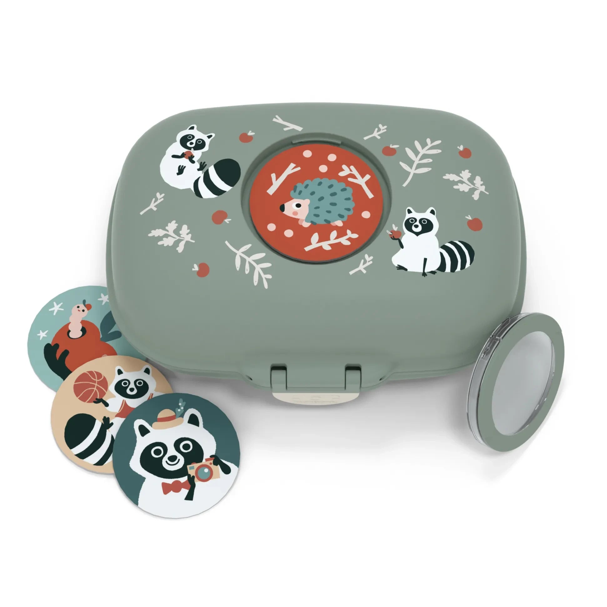 Monbento - MB Gram Snack Box | Green Clay