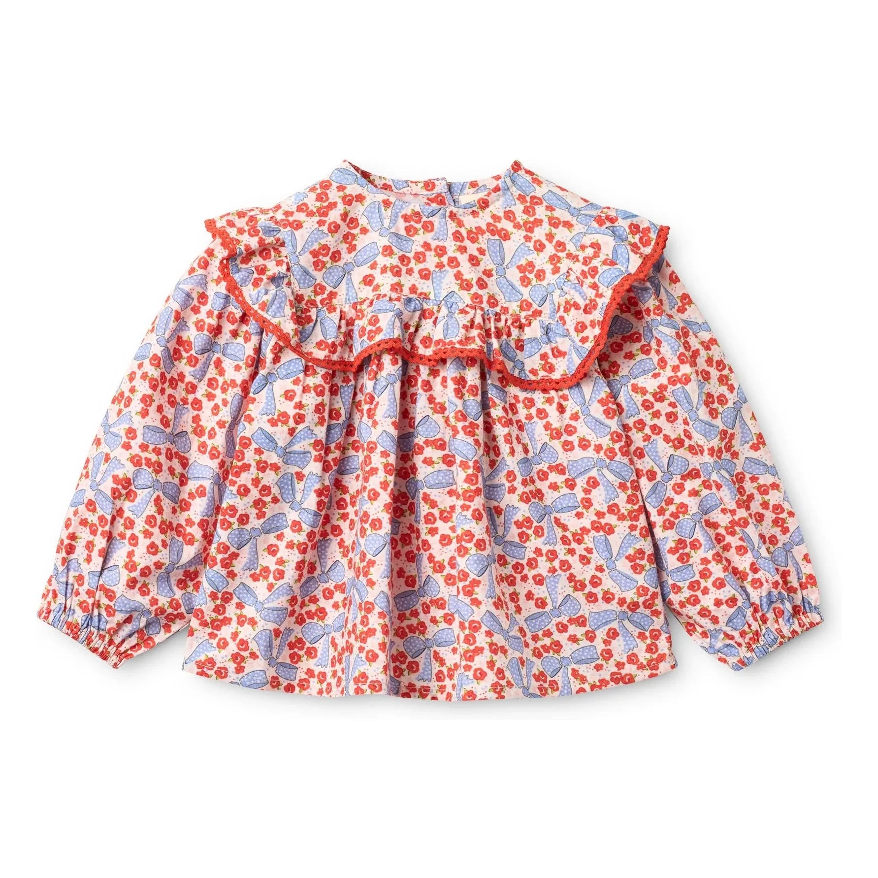 Flöss - Debbie Fleurie Blouse | Red