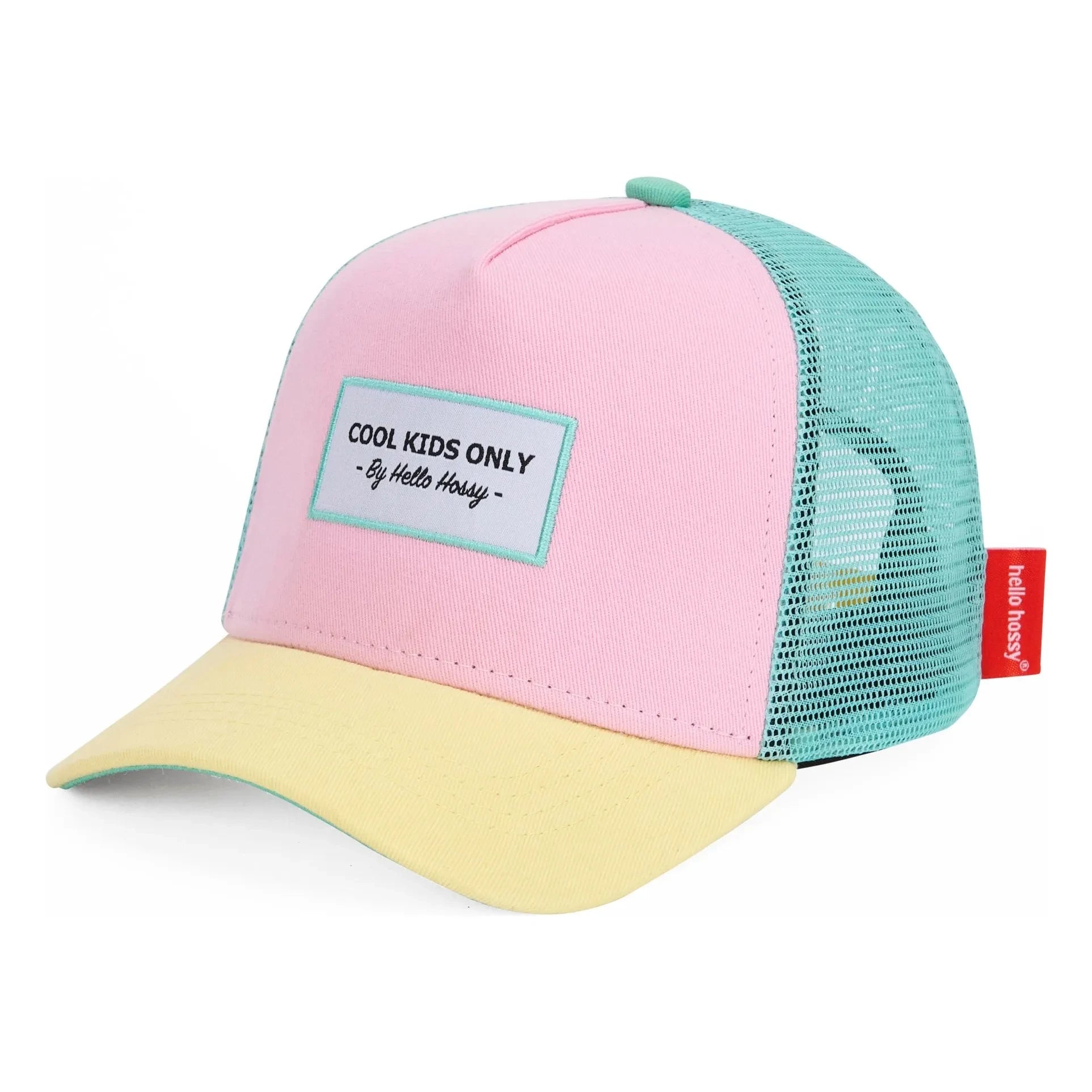 Hello Hossy - Poppy Trucker Mini Hat | Light Pink