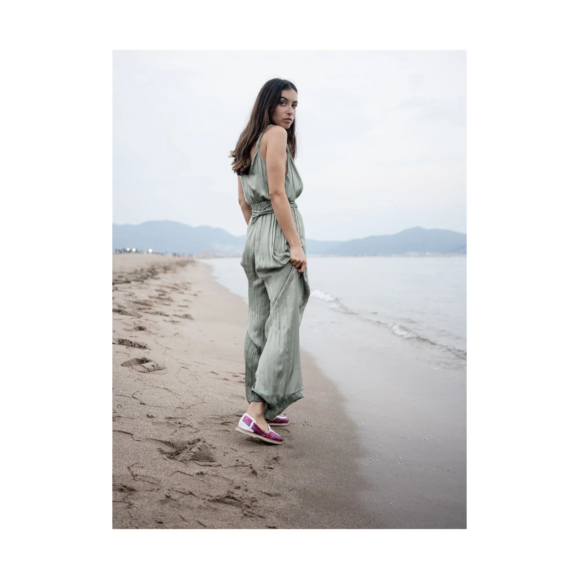 Mapache - Ibarra Bisolores Sandaletler | Pembe