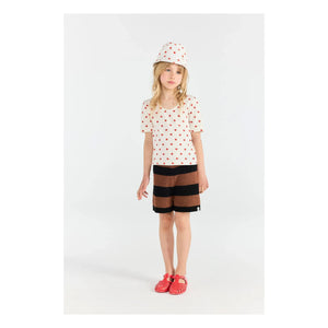 The Animals Observatory - Crayfish Stars Organic Cotton T-Shirt | White