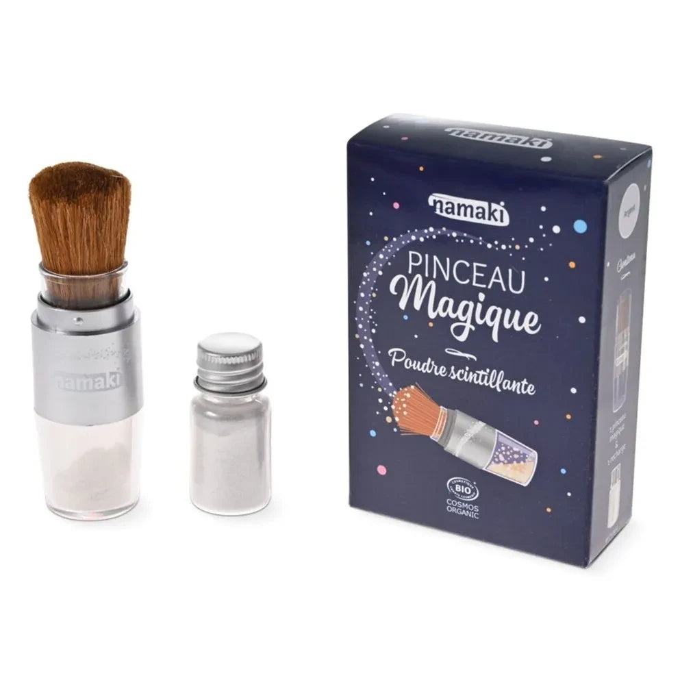 Namaki - Magic brush and shimmering powder | Silver