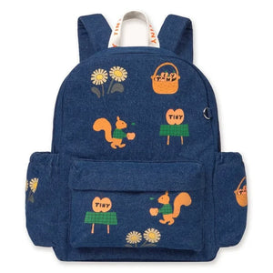 Tinycottons - Blue Denim Backpack