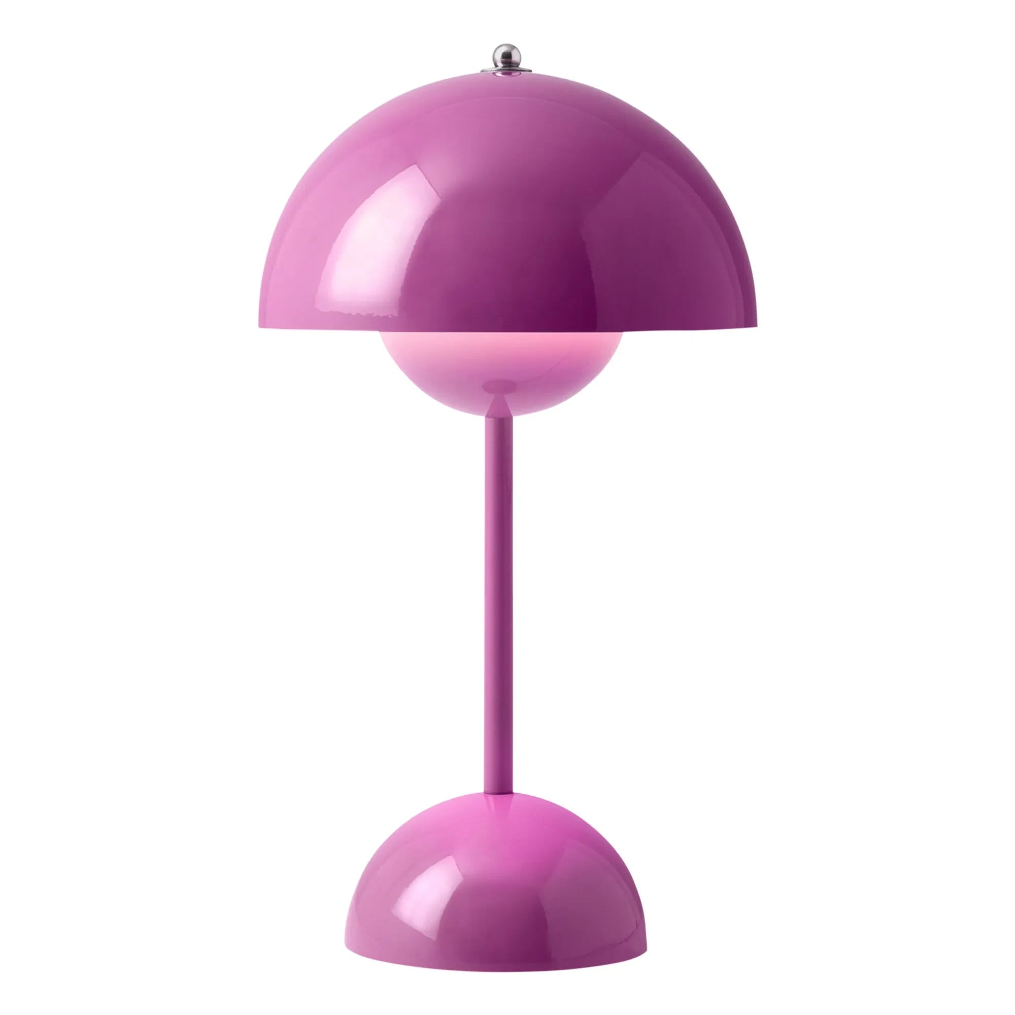 & Tradition - VP9 Flowerpot Portable Table Lamp, Vernon Panton | Pink