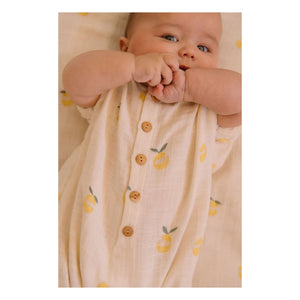 Studio Bohème - Combishort Bebecito Lemons Organic Cotton | Ekru
