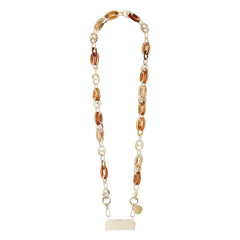 LaCoqueFrançaise - Andy 120 cm Long Chain | Beige