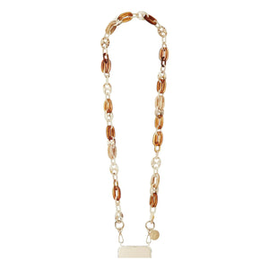 LaCoqueFrançaise - Andy 120 cm Long Chain | Beige