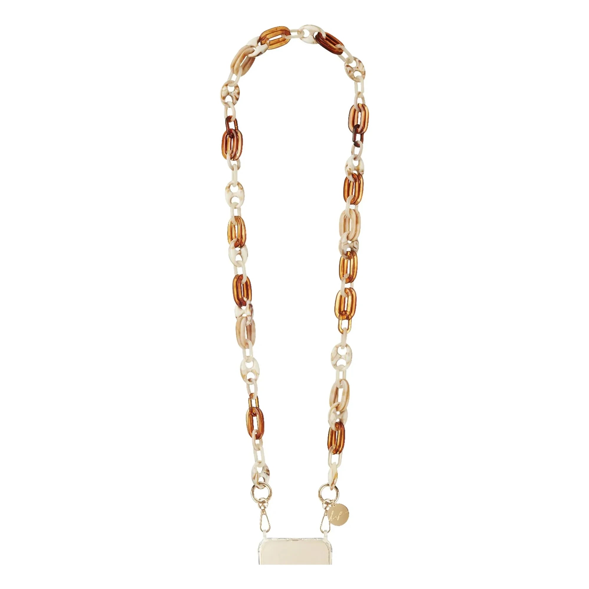 LaCoqueFrançaise - Andy 120 cm Long Chain | Beige