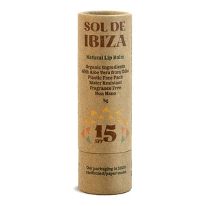 Sol de Ibiza - Natural Lip Balm SPF15 - 5 g