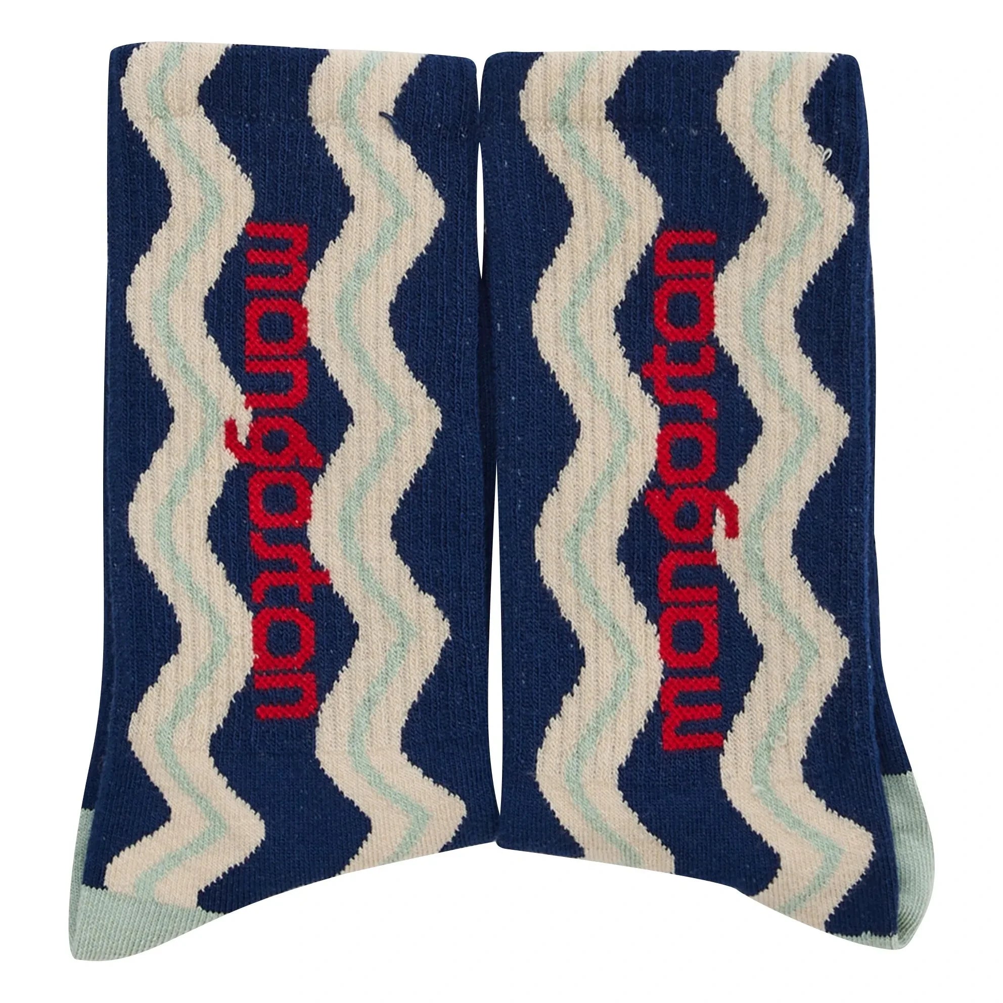 Maison Mangostan - Wave Socks | Blue