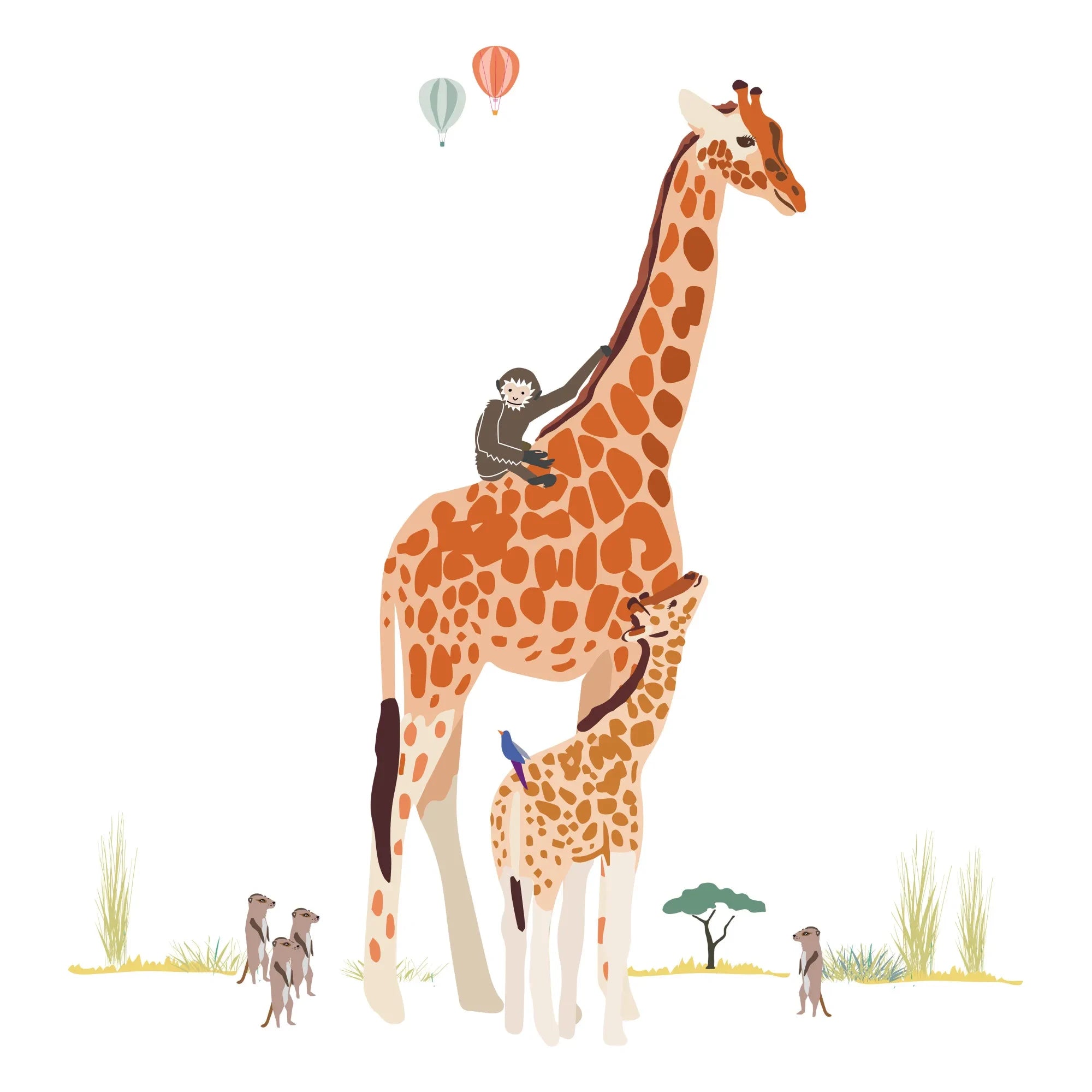 MIMI'lou - Large Safari Sticker