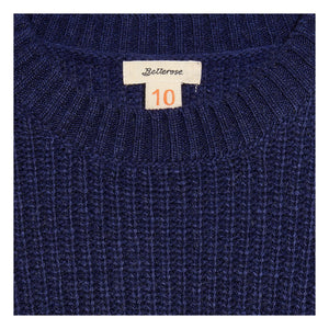 Bellerose - Diot Round Neck Sweater | Indigo Blue