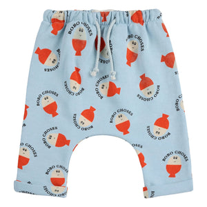 Bobo Choses - Bobo Organic Cotton Jogger | Light Blue