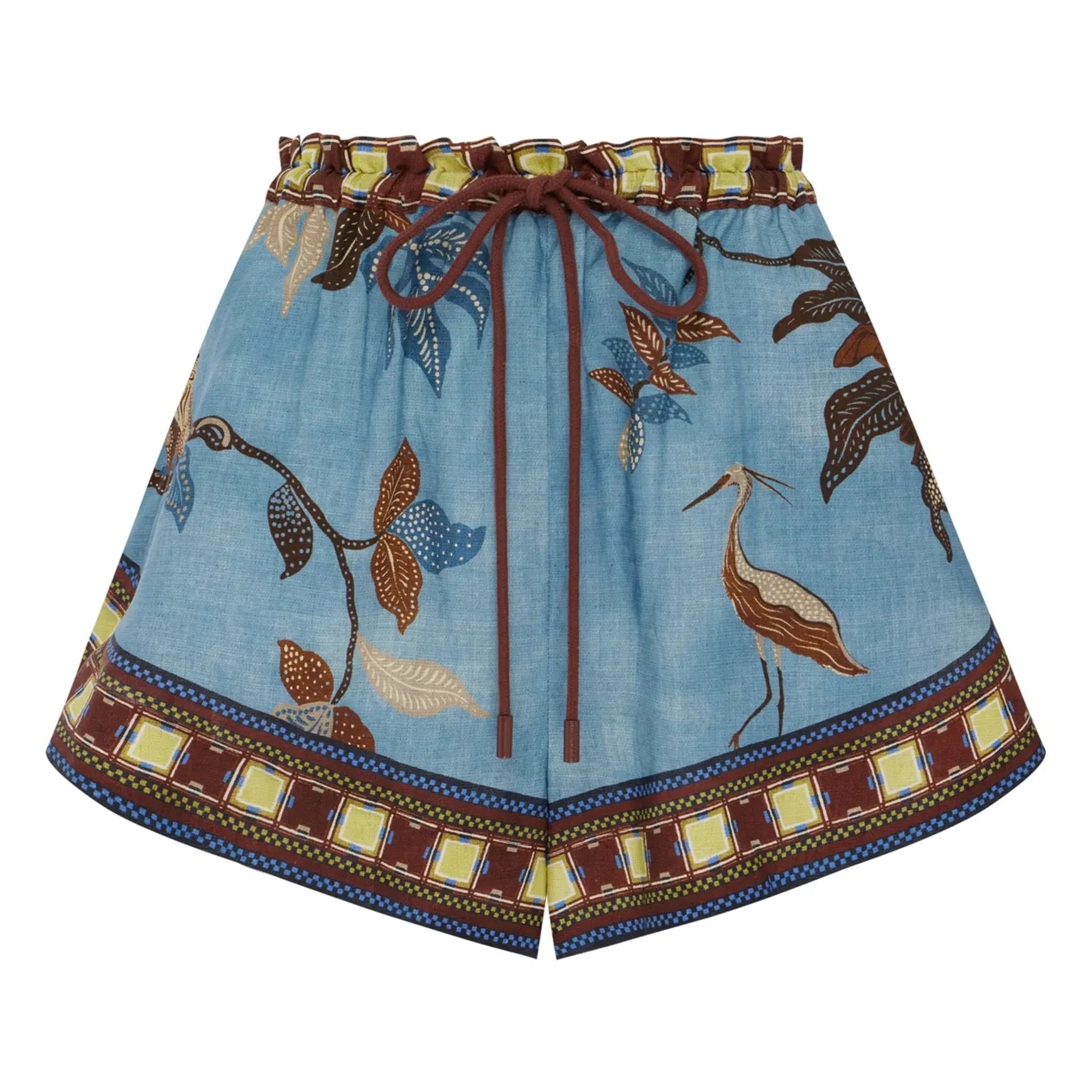 Alémais - Georgie Linen Shorts | Blue
