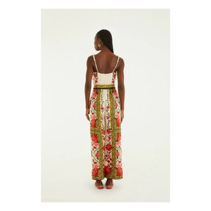 Farm Rio - Wonder Rio Linen Jumpsuit | Ecru