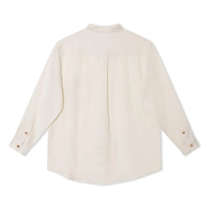 Matona - Linen Shirt | White